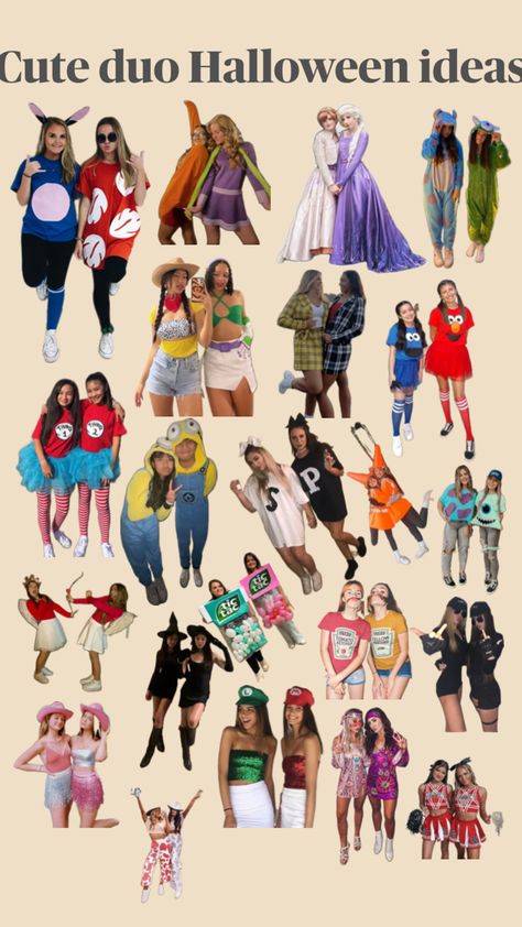 Easy Duo Costumes, College Costume Ideas, Fun Halloween Outfits, Holloween Costumes, Homecoming 2024, College Costumes, Themed Halloween Costumes, Matching Fits, Rapunzel Disney