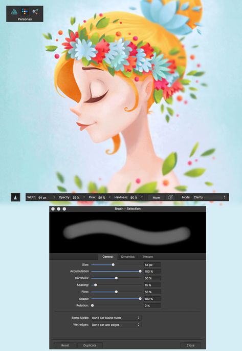 affinity designer sharpen brush tool Digital Illustration Tutorial, Inkscape Tutorials, Ipad Tutorials, Affinity Photo, Learning Graphic Design, Affinity Designer, Learn Art, Illustrator Tutorials, Creative Ads