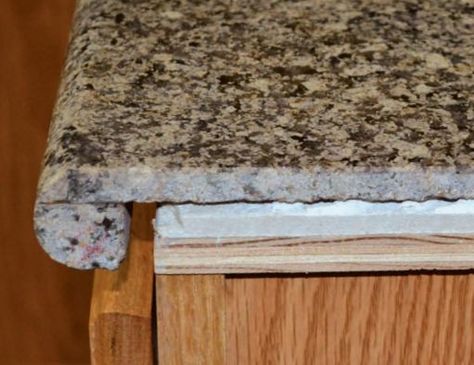 Get The Facts on Countertop Overlays, a DIY-Friendly Counter Material: Can You Really Install on Your Existing Countertop? Granite Overlay Countertops, Countertop Overlay, Kitchen Remodel Countertops, Outdoor Kitchen Countertops, Diy Kitchen Backsplash, Kitchen Technology, Kitchen Improvements, How To Install Countertops, Granite Countertop