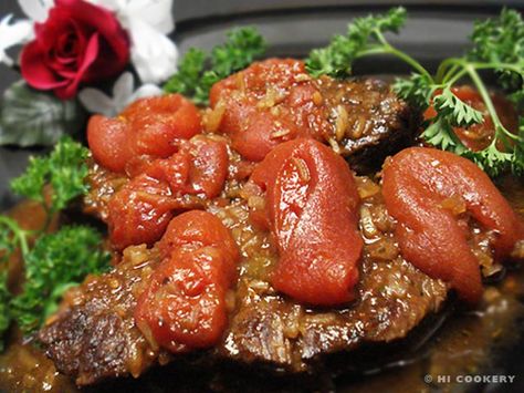 Steak San Marco Italian Dinner Party, Meals Recipes, Italian Dinner, Awesome Food, Cooking For Two, The Saint, Meat Recipes, Meal Time, Slow Cooker Recipes