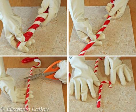 Make Candy Canes, Homemade Candy Canes, Make Your Own Candy, Home Made Candy, Candy Cane Recipe, How To Make Candy, White Food Coloring, Homemade Candy, Candy Thermometer