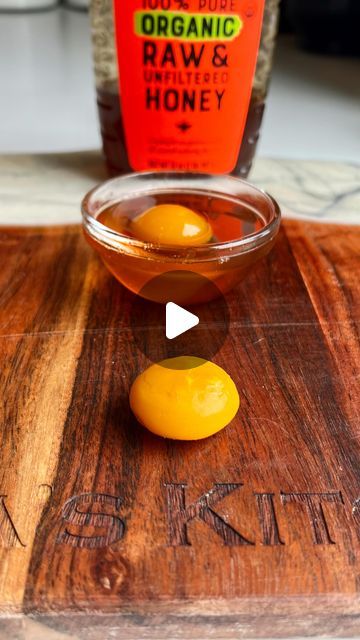 374K views · 15K likes | Misha on Instagram: "Honey-Cured Egg Yolks 🤔🍯🥚  Just cover your separated egg yolks with honey and a few days later they're texture will be completely transformed and perfectly safe to eat 👍🏽  I advise 24-48 hours for a softer texture, while 4-5 days yielded a completely firm yolk. Based on my experience I think every yolk will react slightly differently so it's best to check on them daily. I would also say the yolks I used were smaller than average so keep that in mind if you are using large or extra large yolks.   The honey can also be reused and repurposed however you see fit, there should be no cause for concern in terms of safety 🤞🏽   #honey #egg #yolk #cured #eggyolk #honeygram #honeylovers #egglover #sweettables #funfood #homecooked #preservedfood #ea Honey Cured Egg Yolks, Soy Cured Egg Yolk, Fermented Eggs, Egg Yolk Recipes, Egg Yoke, Cured Egg Yolk, Cured Egg, Candy Egg, Broken Egg