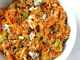 Chicago Jogger: Buffalo Chicken Quinoa Bowl. Quinoa Meals, Buffalo Chicken Quinoa, Chicken Quinoa Bowl, Metabolic Diet Recipes, Chicken Quinoa Salad, Protein Ideas, Bowl Meals, Buffalo Recipe, Quinoa Bowls