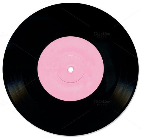 Heart Beat, Art And Design, Vinyl Record, Art Studio, Creative Market, Cd, Technology, Vinyl, Pink