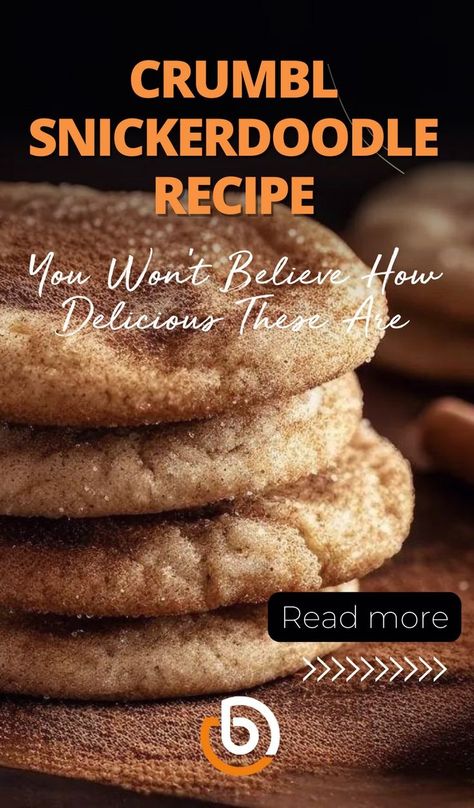 Crumbl Snickerdoodle Cookies, Crumbl Snickerdoodle, Best Snickerdoodle Cookies, Crumble Cookie Recipe, Snickerdoodle Recipe, American Recipes, Snickerdoodle Cookie Recipes, Brownie Cookies, Snickerdoodles