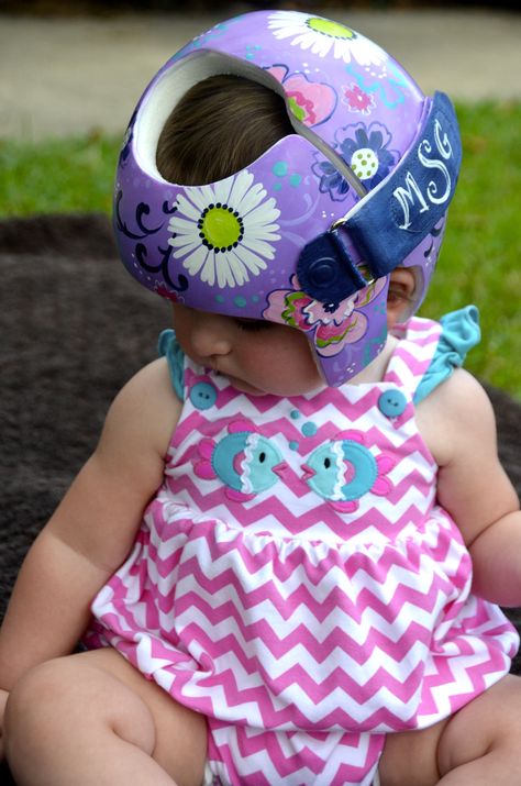 Navy and Lavender Floral Design Cranial Band/Starband/Helmet https://www.facebook.com/pages/Cranial-BandsMurals-by-Leigh-Gibson/153150921414230 Cranial Band Designs Girly, Navy And Lavender, Baby Helmet Design Girls Ideas, Feminine Motorcycle Helmet, Baby Helmet Design Boys, Doc Band Wraps, Plagiocephaly Helmets, Cranial Helmet, Baby Crawling Mat