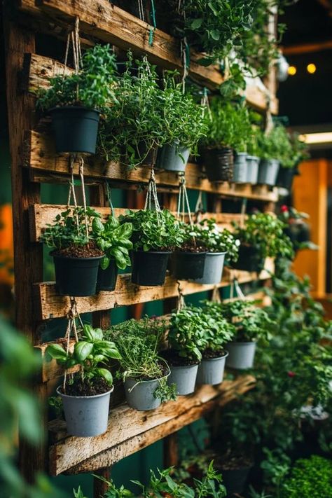 Save space and grow your own herbs with a DIY vertical herb garden! These easy, budget-friendly solutions will bring fresh herbs to your kitchen, no matter how small the space. 🌿✨ #VerticalHerbGarden #DIYGardening #HerbsAtHome #SmallSpaceGardening #EcoFriendlyLiving Diy Vertical Herb Garden, Vertical Herb Gardens, Diy Herb Garden, Herb Gardens, Vertical Herb Garden, Small Space Gardening, Diy Garden Projects, Eco Friendly Living, Grow Your Own