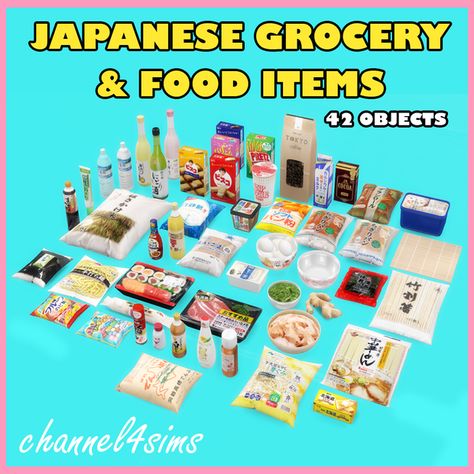 Sims 4 Cc Japanese Clutter, Ts4 Cc Food Clutter, Sims 4 Cc Japanese Furniture Patreon, Sims 4 Cc Food Clutter Patreon, Korean Food Sims 4, Sims 4 Store Clutter, Sims 4 Japanese Kitchen Cc, Sims 4 Cc Groceries, Sims 4 Cc Korean Food