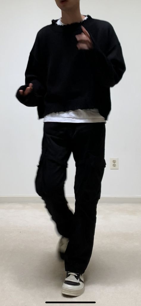 Rick Owens Dunks Outfit, Rick Owens Mens, Bare Knuckles Clothing, Rick Owens Outfits, Rick Owens Fits, Rick Fits, Rick Owens Fit, Rick Owens Aesthetic, Rick Owens Dunks