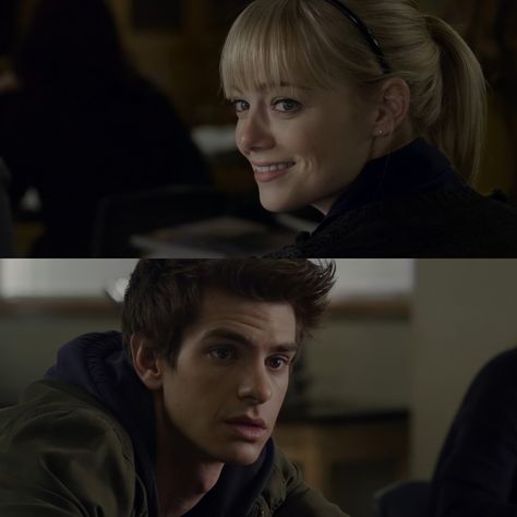 Peter And Gwen Fanart, Gwen Stacy Amazing Spiderman, Peter Y Gwen, Gwen Peter, Gwen And Peter, Peter Gwen, Peter And Gwen, Spiderman Wallpaper, Andrew Garfield Spiderman