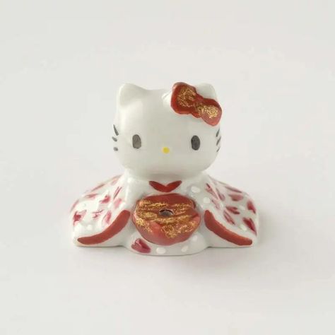 #incense #kawaii #cute #pinterest Incense Holder, Incense, Hello Kitty, Kitty, Kawaii