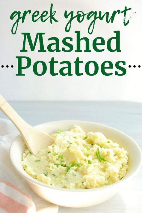 Mashed Potatoes With Greek Yogurt, Protein Mashed Potatoes, Greek Yogurt Mashed Potatoes, High Protein Mashed Potatoes, Traditional Mashed Potatoes Recipe, Boxed Mashed Potatoes, Thanksgiving Potatoes, Healthy Mashed Potatoes, Slow Cooker Balsamic Chicken