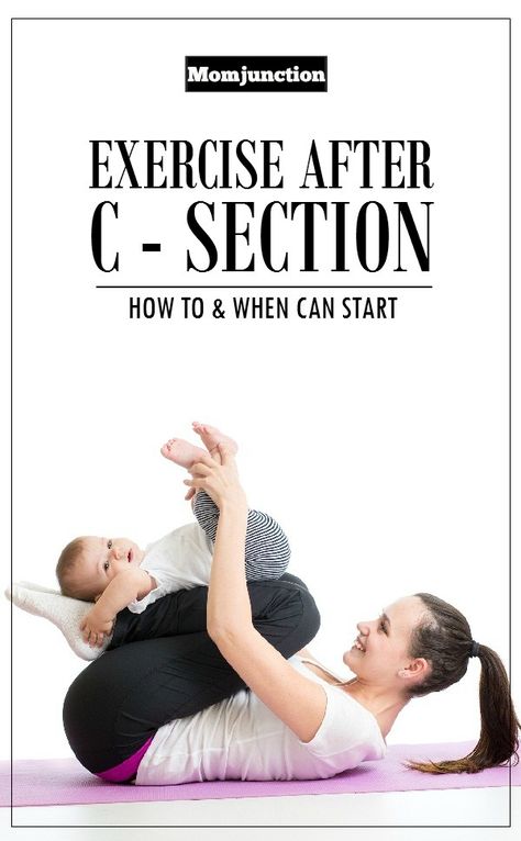 Exercise After C-Section: Getting back to exercise after c section delivery can be a little tricky. Read on to know when it is safe for you to start exercising again. Exercise After C Section, Start Exercising Again, After C Section Workout, Post C Section, C Section Workout, After Baby Workout, Post Baby Workout, Body After Baby, Start Exercising