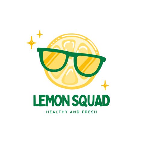 Add a zest of freshness to your brand with our Yellow and Green Cute Lemon Illustration Logo! Let your identity shine bright and citrusy. Lemonade Logo, Lemon Illustration, Lemon Logo, Lemon Drawing, Green Lemonade, Brand Character, Sun Logo, Green Cute, Illustration Logo