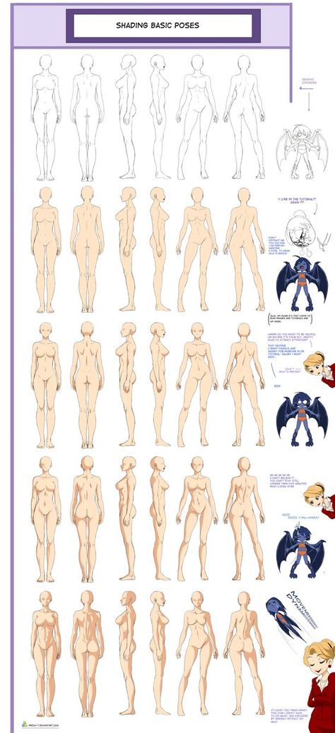 Basic Poses, Animation Character Design, Body Female, Human Figure Drawing, Body Reference Drawing, Have Inspiration, Female Anatomy, Anatomy Drawing, Poses References