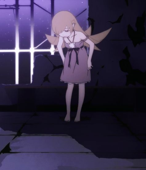 Monogatari Shinobu, Oshino Shinobu, Shinobu Oshino, Kiss Shot, Piskel Art, Monogatari Series, Anime Friendship, Fate Stay Night Anime, Anime Gifs