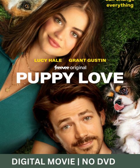 Puppy Love (2023) Movie 1080p | Digi-tal Movie Movie Streaming, Jane Seymour, Grant Gustin, Lucy Hale, Jake Gyllenhaal, Co Parenting, Love Movie, Romance Movies, Finding Love