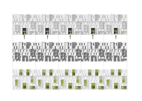 Facade Analysis, Alison Brooks, Hospital Design Architecture, Inspirational Architecture, Victorian Street, Architecture Drawing Presentation, Mansard Roof, Architecture Collage, Concept Diagram