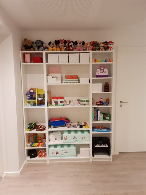 #ikeabilly for kids room Billy Ikea Kids Room, Billy Bookcase Kids Room, Ikea Billy Kids Room, Kids Room Shelves, Billy Ikea, Ikea Kids Room, Billy Kid, Ikea Kids, Kid Bedroom