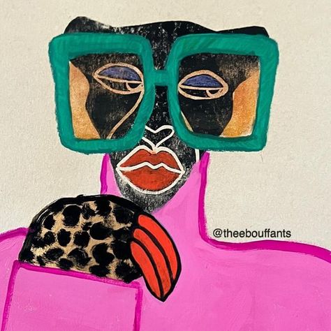 Kendra Dandy - Artist on Instagram Acrylic Paint On Paper, Paint On Paper, Acrylic Painting On Paper, Artist On Instagram, Dandy, The Mood, Acrylic Prints, Acrylic Paint, Block Print