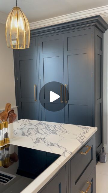 Thomas James Bespoke Kitchens on Instagram: "Storage is a key consideration in kitchen design to create an organised, clutter-free space that you love. Our design team will work with you to maximise the use of your space and ensure everything in your kitchen has a home, while ensuring the flow of your space feels just right.

These clips are from our recent project in Lytham, where we installed a beautiful larder cupboard and a tall cabinet. This provided storage for all of the family’s ingredients and spices, while also housing a breakfast station with appliances such as the coffee machine and toaster - keeping the worktop surfaces elsewhere in the kitchen tidy and clutter-free. 
 
Want to chat to our design team? Click the link in our bio to book a free consultation.

#kitchendesign #kit Ikea Larder Cupboard Hack, Kitchen Larder Cupboard Ideas, Kitchens Storage, Kitchen Larder Cupboard, Breakfast Station, Kitchen Larder, Larder Cupboard, Tidy Kitchen, Tall Cabinet