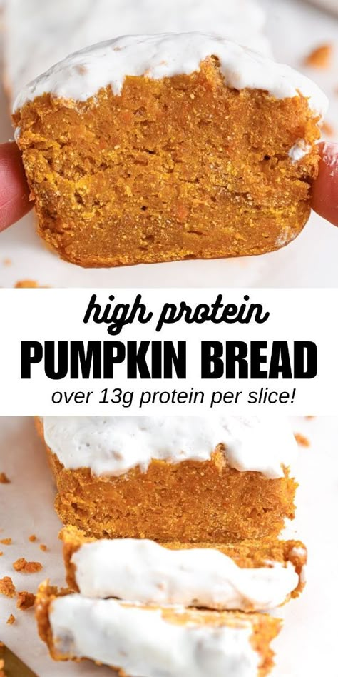 25 Best Pinterest Pumpkin Recipes - Canadian Budget Binder Pumpkin Protein Bread Recipe, Healthy Pumpkin Recipes Protein, Pumpkin Bread With Protein Powder, Healthy Protein Pumpkin Bread, Protein Powder Pumpkin Bread, High Protein Holiday Recipes, Protein Cinnamon Bread, Protein Christmas Recipes, Protein Thanksgiving Recipes