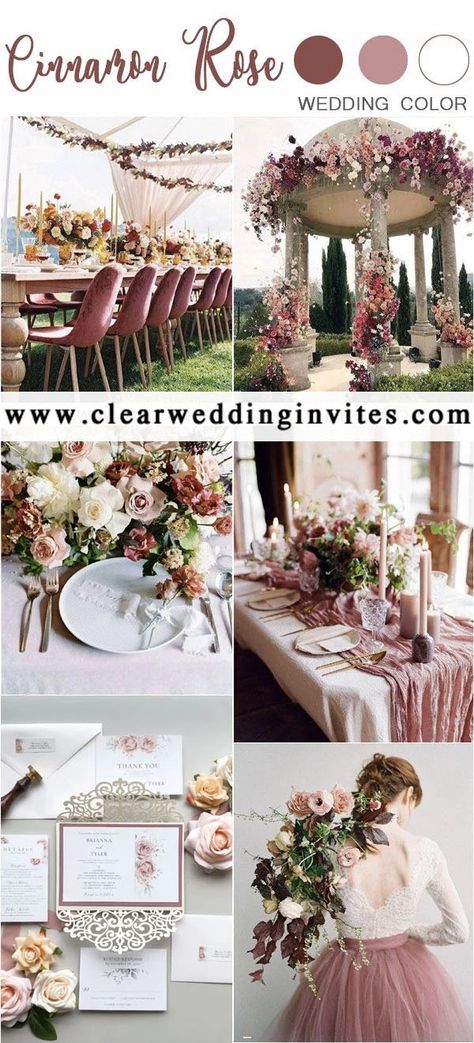 5 The Coziest Fall Wedding Color Palette to Inspire – Clear Wedding Invites Winery Wedding Color Palette, Fall Wedding Color Schemes October Colour Palettes, Soft Wedding Colors, Barn Wedding Color Scheme, Early Fall Wedding Colors, October Wedding Colors, Extra Wedding, Early Fall Weddings, Fall Wedding Color Schemes