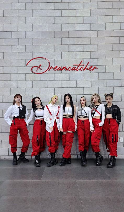 Dreamcatcher Wind Blows Outfit, Dreamcatcher Vision Photoshoot, Dreamcatcher Concert Outfit, Dreamcatcher Outfits, Dreamcatcher Concert, Dreamcatcher Ot7, Scream Outfits, Yoohyeon Dreamcatcher, Dreamcatcher Yoohyeon