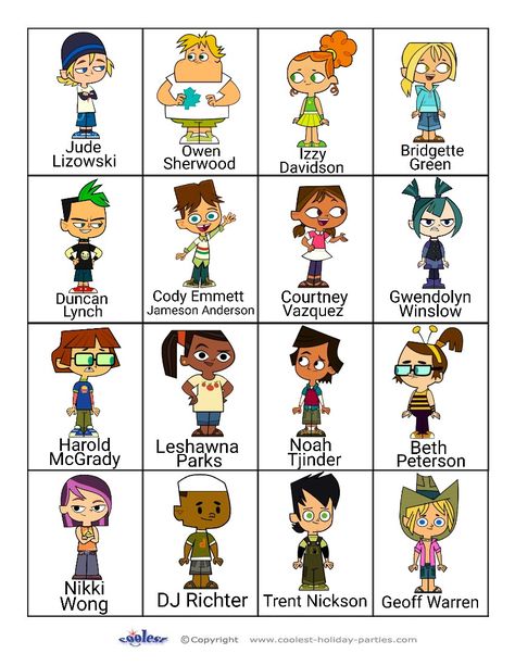 Total DramaRama 1st Cards Total Drama Island Characters Names, Total Dramarama Characters, Total Dramarama Pfp, La Bomba Total Drama, Total Drama Island Ships, Total Drama Island Wallpapers, Duncan Total Dramarama, Total Drama Ships, Total Drama Rama