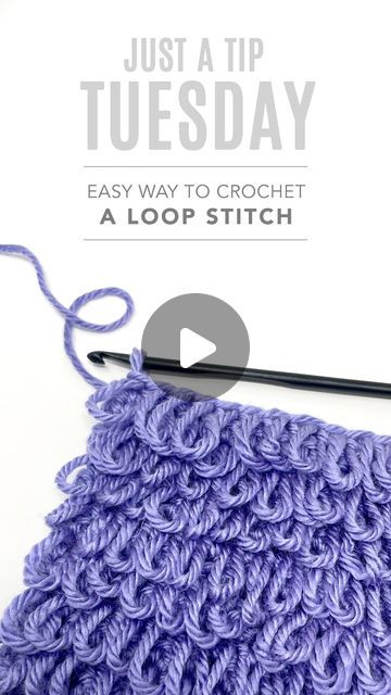 Loop Stitch Crochet, Chunky Sweater Pattern, Loop Stitch, Crochet Eyes, Beginner Crochet Tutorial, Sewing Circles, Crochet Quilt, Crochet Stitches For Beginners, Single Crochet Stitch