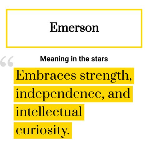 Meaning of the name Emerson With Meaning, Names With Meaning, Meant To Be, Quick Saves