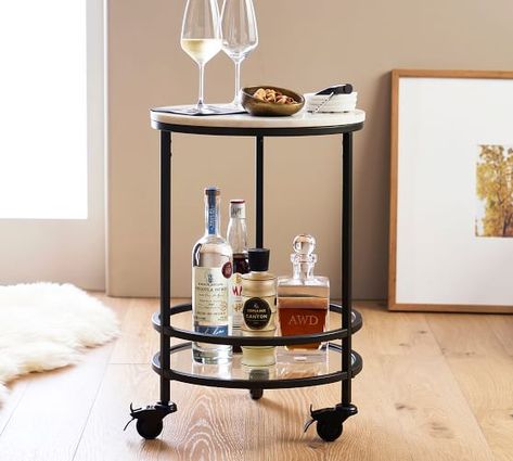 Home Furniture Sale | Pottery Barn Bar Cart Target, Pottery Barn Bar, Round Bar Cart, Barn Bar, Metal Bar Cart, Marble Bar, Bar Tool Set, Bar Storage, Home Bar Furniture