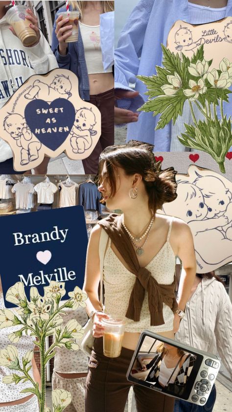 #aesthetic #collage #moodboard #vintage #brandymellvile #brandy #brandymelville #brandygirl Brandy Melville Aesthetic Wallpaper, Brandy Melville Wallpaper, Brandy Melville Aesthetic, Shuffles Aesthetic, Collage Moodboard, Phone Background, Aesthetic Collage, Connect With People, Your Aesthetic