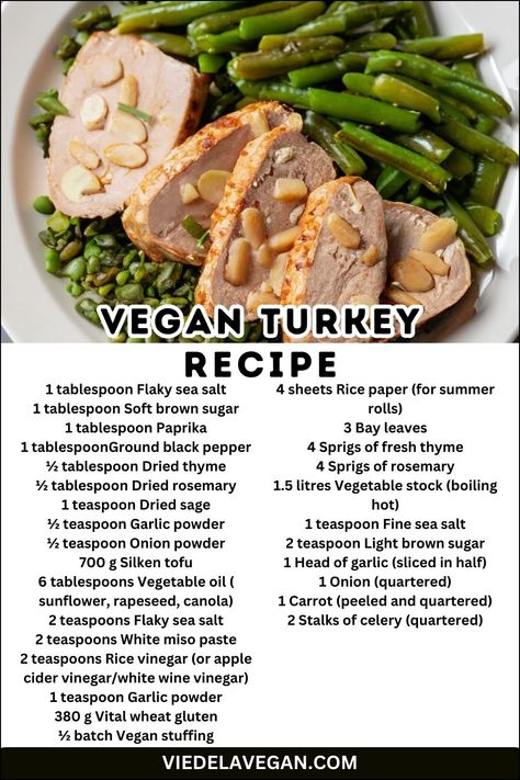 Vegan Turkey Recipe: Perfect Plant-Based Holiday Dish Vegan Turkey Roast, Comfort Pasta Dishes, Turkey Glaze Recipes, Traditional Turkey, Turkey Roast, Vegan Turkey, Tofu Recipes Vegan, Turkey Glaze, Savory Herb