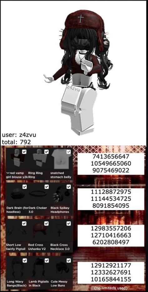 Fete Emo, Tapeta Hello Kitty, Outfit Ideas Emo, Stil Emo, Emo Roblox Outfits, Emo Outfit Ideas, Lukisan Comel, Code Clothing, Emo Fits