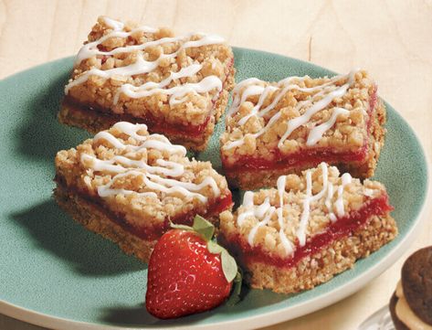 Strawberry Rhubarb Dessert Bars Recipe | Land O’Lakes Laceys Cookies, Strawberry Rhubarb Dessert, Strawberry Rhubarb Bars, Strawberry Rhubarb Recipes, Rhubarb Dessert, Rhubarb Bars, Crumb Bars, Rhubarb Desserts, Recipe Strawberry