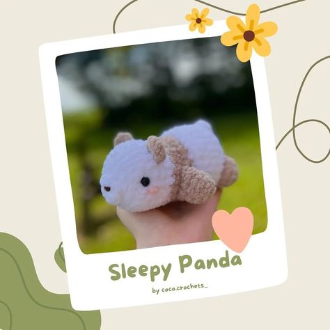 Free sleepy panda pattern !-Credit @coco.crochets_ you can find more free and exclusive patterns in the bio link enjoy!!. . . . #crochetamigurimi #crochetamigurumis #crochetamigurumis🧶 #crochetamigurumidolls #crochetamigurumibears #crochetamigurumi #crochetpatternsandtutorials #crochetpatternsforbeginners #crochetpatternsforsale #crochetpatternsuccess #crochetpatternshawl #crochetpatternsfree #crochetpatternstore #crochetpatternshop #crochetpatterns #crochetaddict #freepatternsamigurumi #fr... Sleepy Panda, Panda Pattern, Their Story, Pattern Store, Crochet Bear, Shawl Crochet Pattern, Crochet Patterns For Beginners, Bear Pattern, Cute Bunny