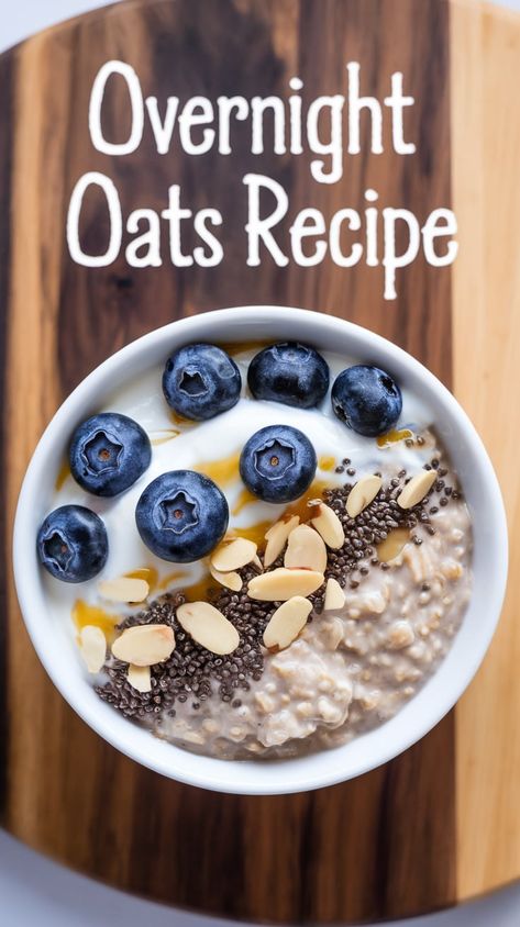 Discover the secret to perfect overnight oats with these expert tips! Use old-fashioned rolled oats or soak steel-cut oats longer to avoid sogginess. Maintain a balanced liquid-to-oats ratio. Prep oats in lidded jars and soak them for at least 4-5 hours or overnight. Top with nuts and fresh fruit before eating, and add chia seeds for creaminess. Use non-dairy milk for a dairy-free option and suitable oats for gluten-free. Store in the fridge for up to five days. Share your recipe! #HealthyBreakfast #OvernightOats Steel Cut Oats Recipes Instant Pot, Soak Oats Overnight, Steel Cut Overnight Oats, Dairy Free Overnight Oats, Basic Overnight Oats Recipe, Delicious Overnight Oats, Egg Tart Recipe, Oreo Milkshake Recipe, Steel Cut Oats Recipe