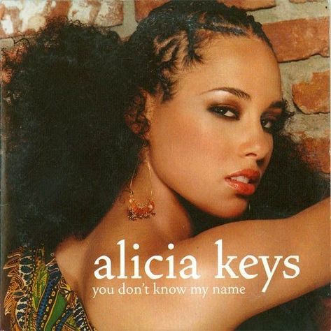 Aaliyah Aesthetic, Alicia Keys Braids, Famous People Celebrities, 2000s Fashion Trends, Protective Hairstyles Braids, Discover Music, 2000s Aesthetic, Alicia Keys, Braided Ponytail