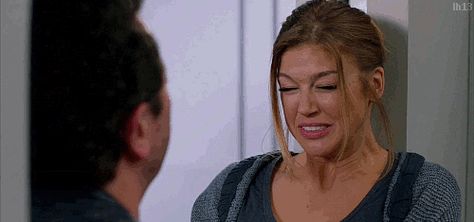 Adrianne Palicki, Seth MacFarlane, The Orville. Gif Seth Macfarlane Gif, Adrianne Palicki Gif, Seth Mcfarlane, Jar Of Pickles, Adrianne Palicki, The Orville, New Star Trek, Seth Macfarlane, New Star