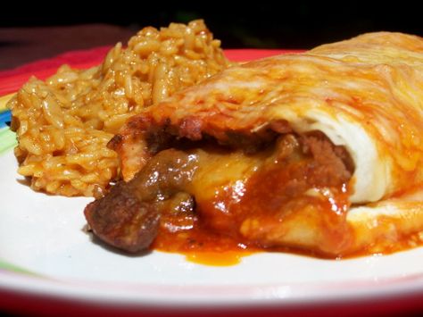 Baked Steak Burritos Recipe - Food.com Steak Dinners For Two, Steak Burritos, Monthly Meals, Smothered Burritos, Beef Burrito Recipe, Freezer Burritos, Sirloin Tip Steak, Taco Seasoning Mix, Baked Steak