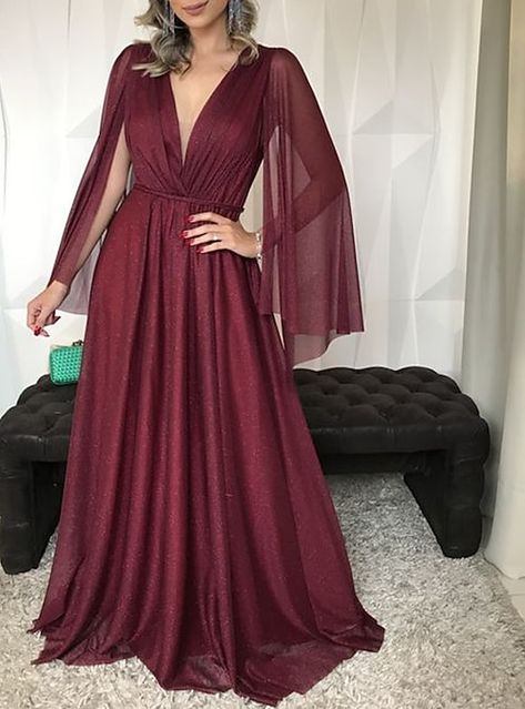 Pleated Prom Dress, Dress Simple Elegant, Bride Dress Simple, Gaun Fashion, Dress Wedding Guest, Mother Of The Bride Dress, Long Bridesmaid Dresses, Quinceanera Dresses, Long Prom Dress