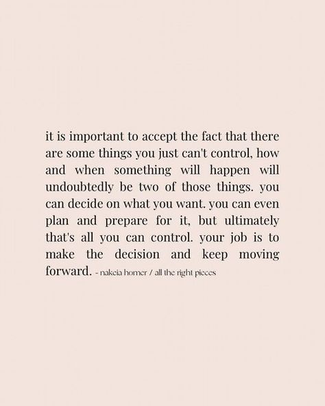 Nakeia Homer on Instagram: "releasing your need to control the outcome leaves room for flow, authentic connections and opportunities, and divine alignment. i show up ready, prepared, open, and whole and let what’s supposed to happen, happen. words from All The Right Pieces. (Link in bio)" Need Something Good To Happen Quotes, Divine Connection Quotes, Divine Alignment, Connection Quotes, Divine Connections, Morning Meditation, Keep Moving Forward, All You Can, Show Up