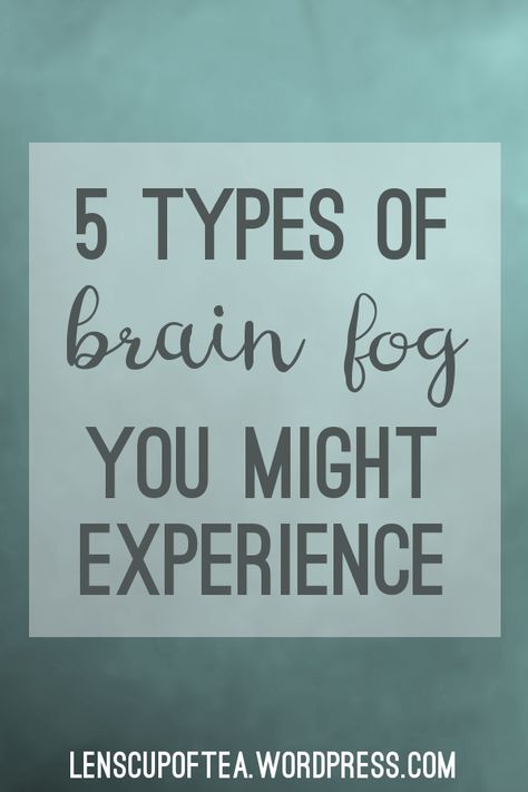 Brain fog or "fibro fog" can be a symptom of many different illnesses such as ME/CFS, fibromyalgia, MS, POTS and anemia. If you experience it as well you probably know not all brain fog is the same - so here are 5 types of brain fog you might experience. Brain Fog Symptoms, Lesions On Brain, Foggy Brain Remedies, Brain Fog Quotes, Brain Fog Remedies, Neurodegenerative Disease, Brain Fog Causes, Heat Intolerance, Vertigo Causes