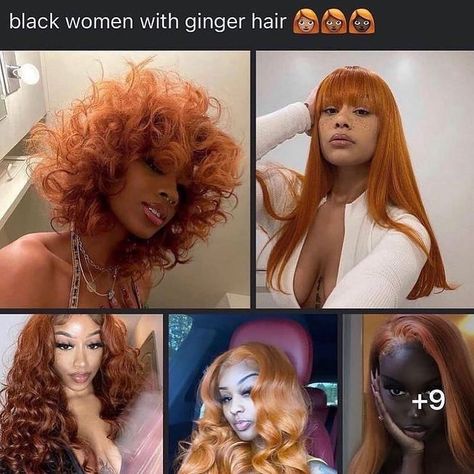 Hair Styles For Black Women, Styles For Black Women, Dyed Hair Inspiration, Dyed Natural Hair, Photographie Portrait Inspiration, Pretty Braided Hairstyles, Pretty Hair Color, Baddie Hairstyles, Ginger Hair