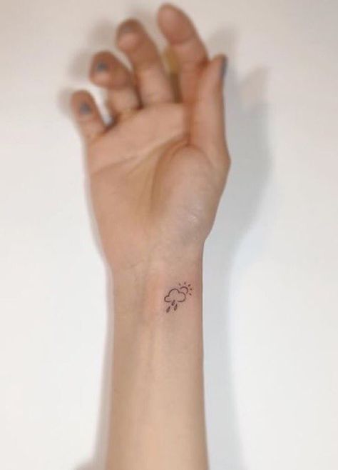 small tattoo.