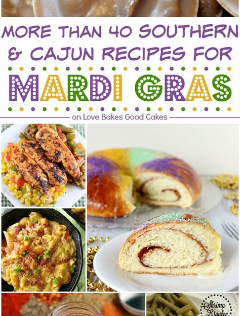 More than 40 Southern & Cajun recipes for Mardi Gras! Mardi Gras Recipes, Mardi Gras Food, Breakfast Tacos, Mardi Gras Party, Cajun Recipes, Brunch Wedding, Family And Friends, Holiday Decorating, Mardi Gras