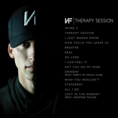 NF - Therapy Session Best rapper out there, was weary about his new album when first listening but now I'm hooked on it!!! Nf Nate, Nf Rapper, Nf Quotes, Nf Real, Nf Real Music, Christian Rap, Real Music, Rap Albums, Christian Artists