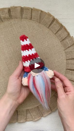 46K views · 708 reactions | Full video tutorial for this little gnome is on my YouTube channel! Find the link in the comments! 🥳 Follow the tutorial as described but with plush yarn (for all but the beard; use acrylic yarn for the beard so it can be brushed); the only change I made was to double the number of strands for the beard. 😃 | Theresa's Crochet Shop | Twisterium · Wonderful Day Easy Crochet Gnome, Crochet Gnome, Gnome Tutorial, Sock Dolls, Plush Yarn, 2024 Ideas, Crochet Shop, Medium Weight Yarn, Gnomes Crafts