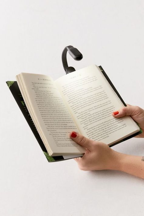 Kikkerland Design Rechargeable Clip Book Light by Urban Outfitters - Dwell Book Light Clip, Book Light, Meditation Pillow, Light Clips, Book Lights, House Design Photos, Kindle Paperwhite, Hydrating Mask, Reading Material